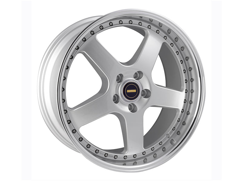 SIMMONS FR1 Silver with Polish Lip – Gas Wheels & Tyres