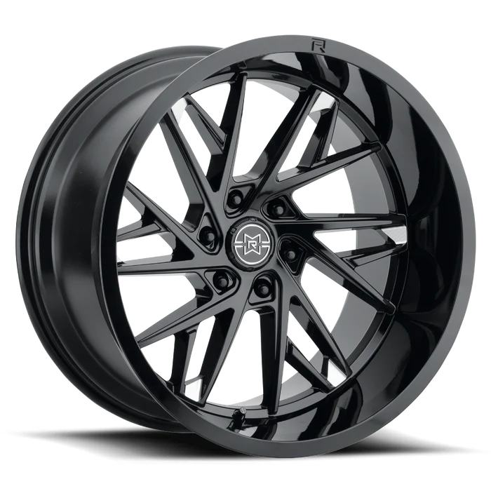 PRE ORDER | RAISED WHEEL | 801 | Gloss Black Milled