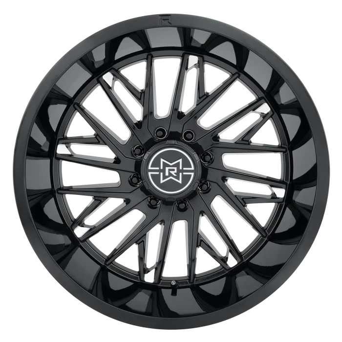 PRE ORDER | RAISED WHEEL | 801 | Gloss Black Milled