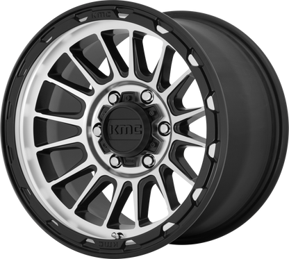 KMC IMPACT KM542 SATIN BLACK MACHINED