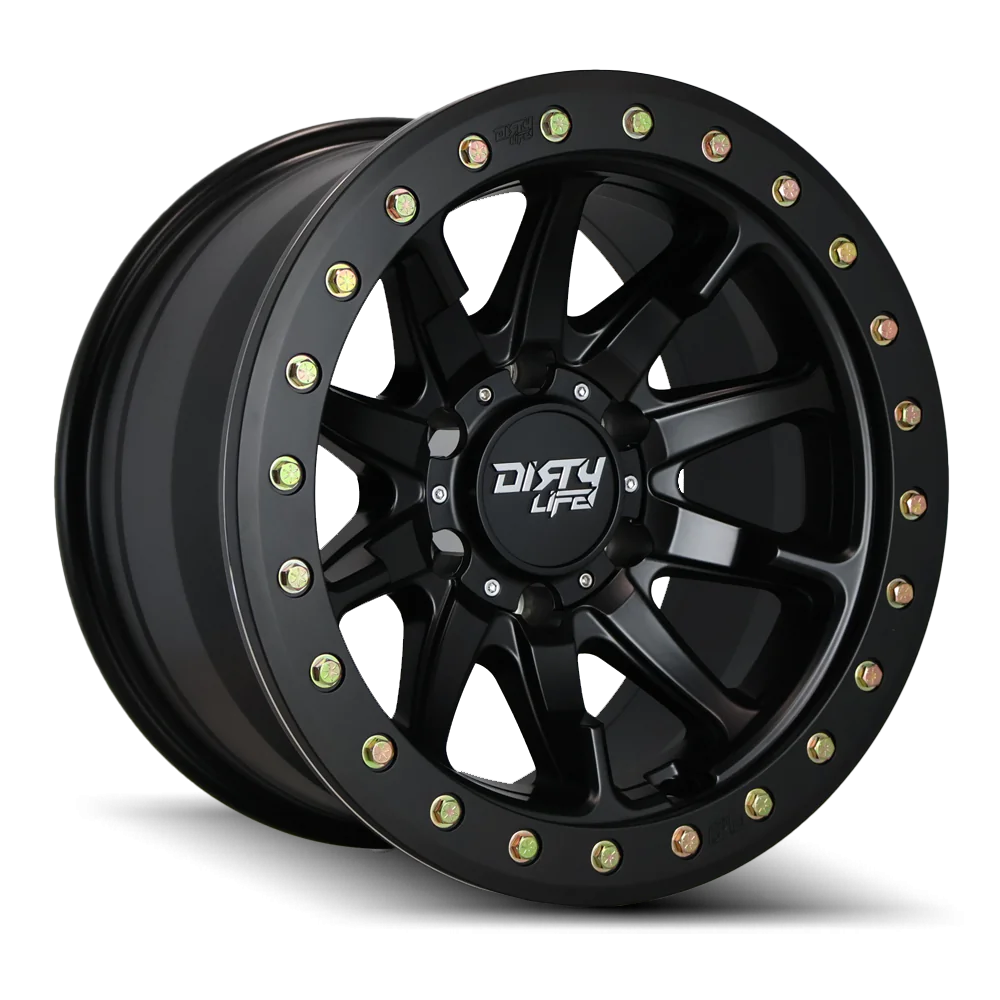 DIRTY LIFE DT2 Matte Black – Gas Wheels & Tyres