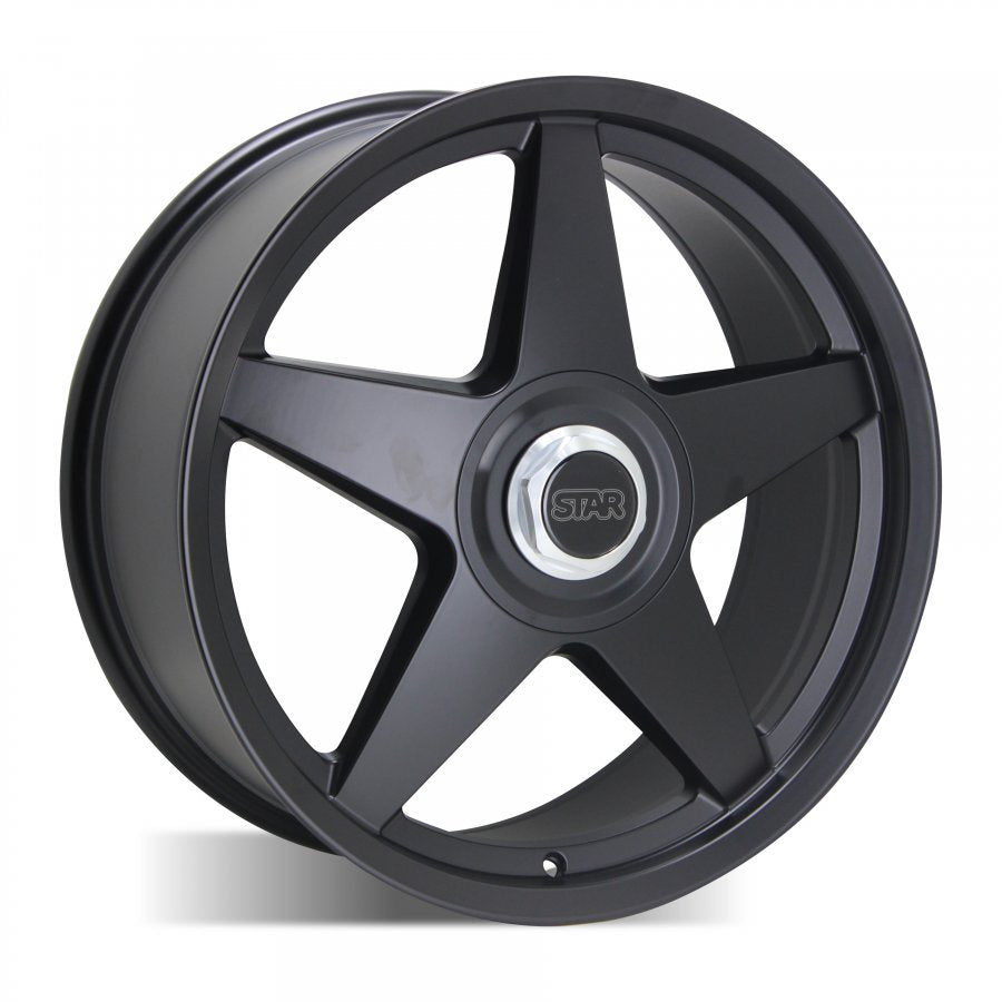 STAR WHEELS - FULL SATIN BLACK